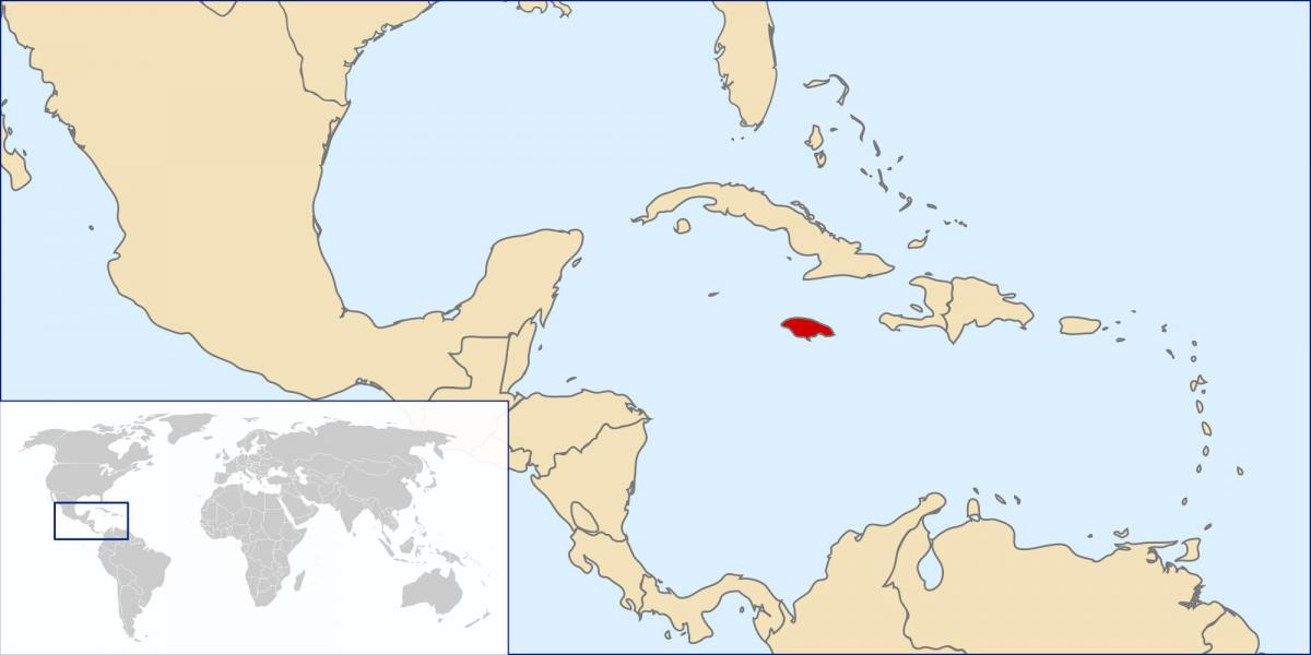 jamaica peta di dunia