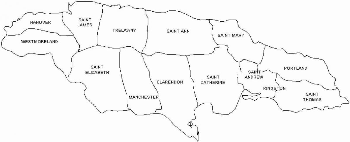 jamaica peta dan gereja