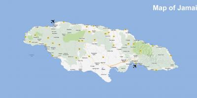Peta jamaica lapangan terbang dan resort