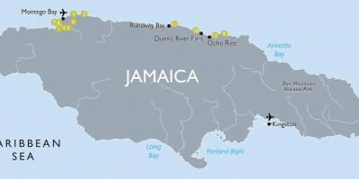 Peta jamaica lapangan terbang
